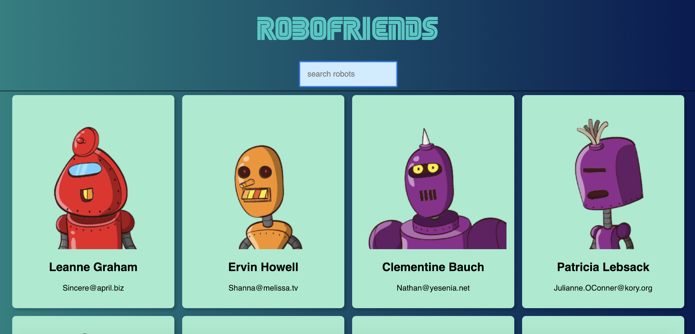 robot friends project thumbnail image